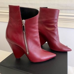 saint laurent niki 105 french burgundy